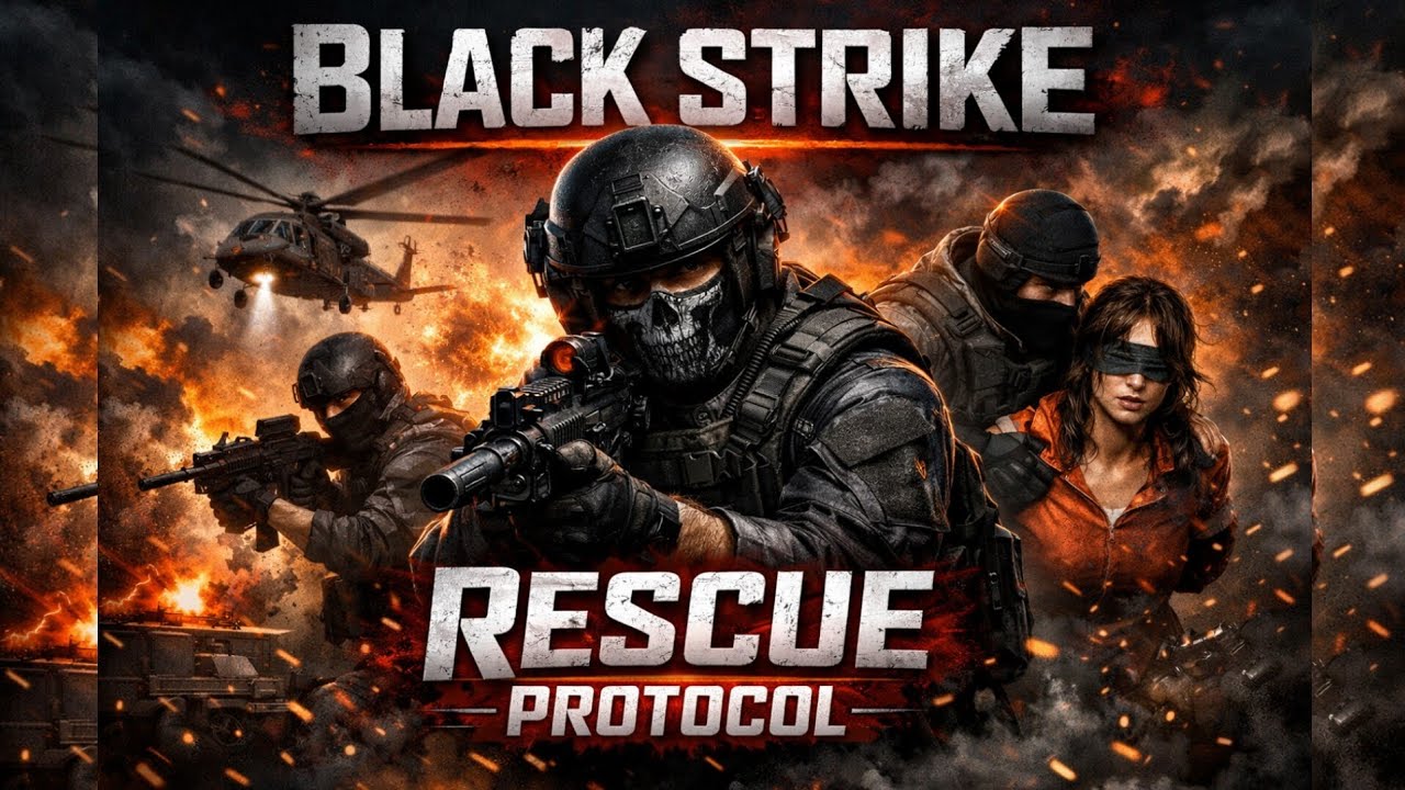 Black Strike Rescue Protocol 🎯 Stealth & Rescue Challenge | EP-2