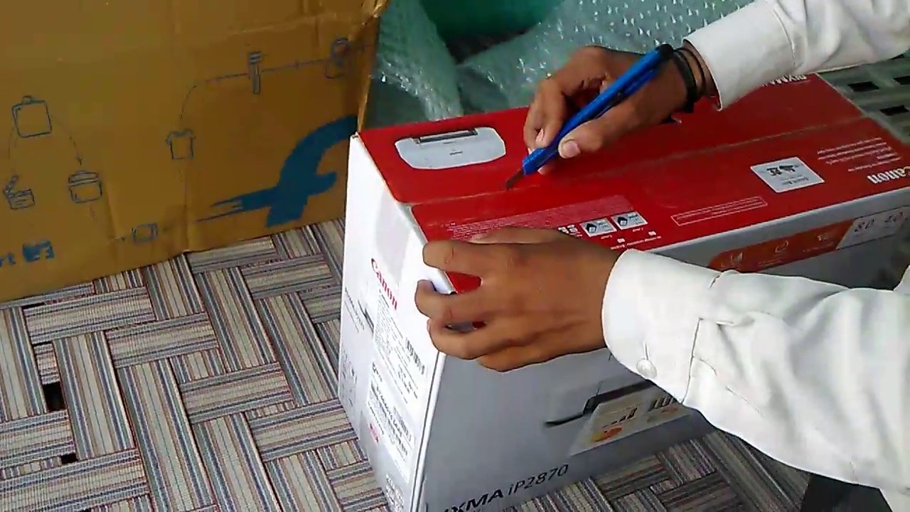 canon ip2870 unboxing