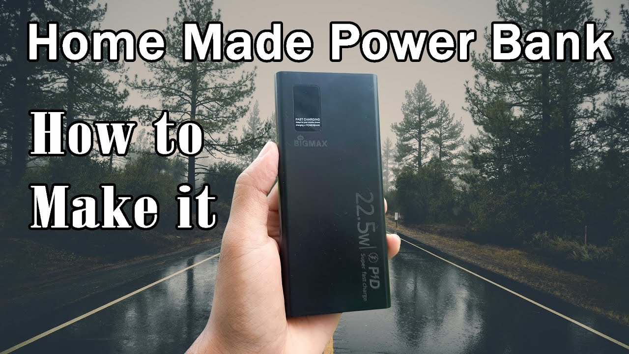 Diy Home Made Fast Charging Power Bank Case Supported All Protocols