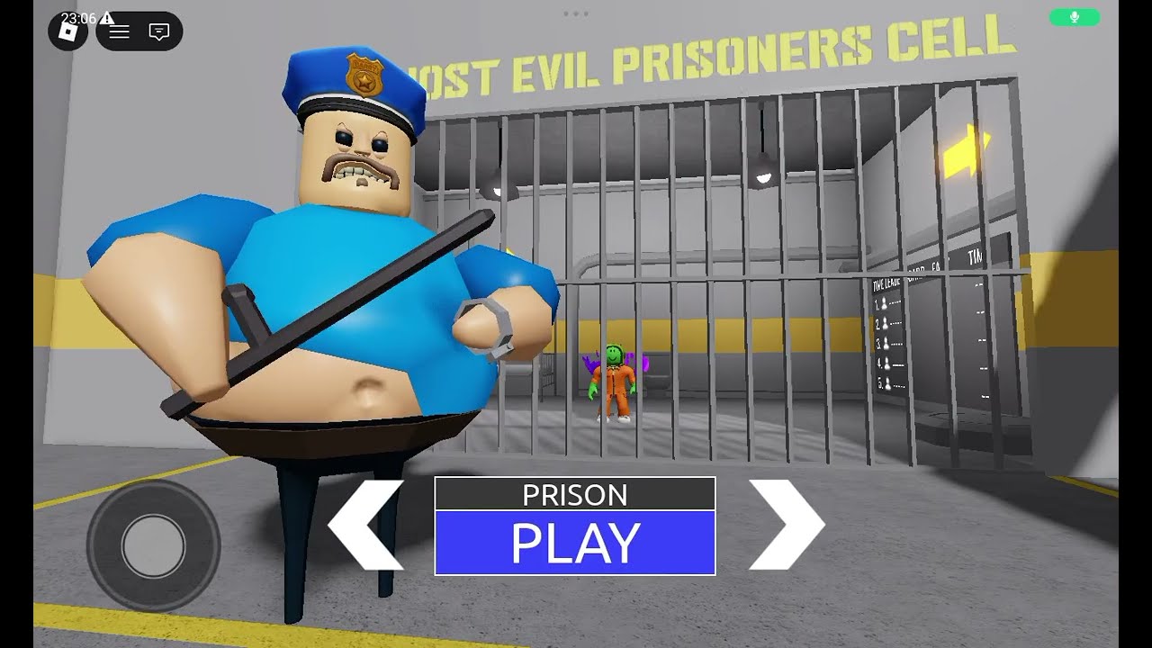 الهروب من الشرطي لعبة Barry prison run