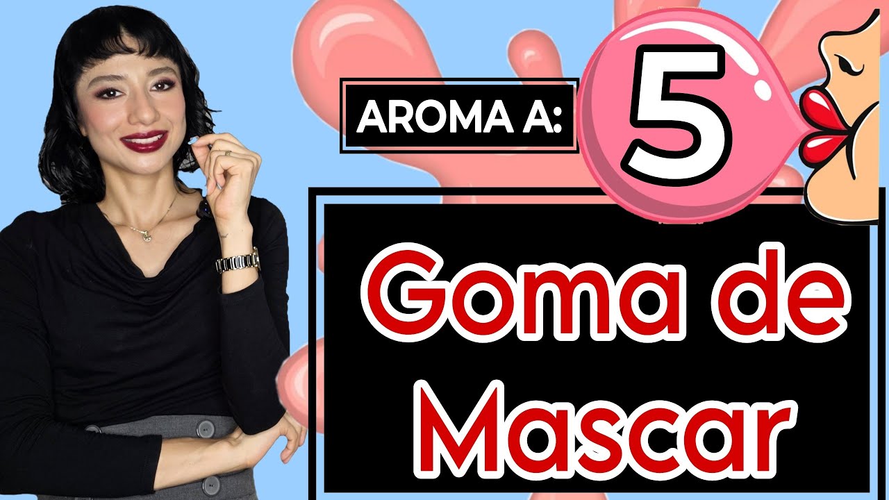 ✅️5 PERFUMES HUELEN A CHICLE