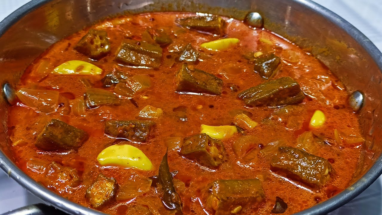 ಮಧ್ಯಾಹ್ನ ಊಟಕ್ಕೆ ಬೆಂಡೆಕಾಯಿ ಹುಳಿ ಸಾರು | OKRA SAMBAR RECIPE | VENDAKKAI PULI KULAMBU