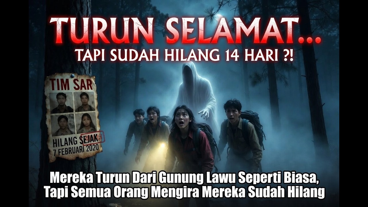 🚨Mereka Turun Gunung Lawu Seperti Biasa, Tapi Semua Orang Mengira Mereka Sudah Hilang