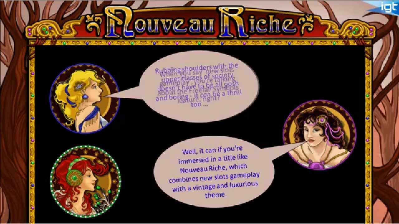 Nouveau Riche Slideshow at Kerching Casino