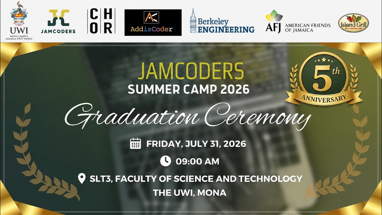 JamCoders Summer Camp Graduation Ceremony 2026