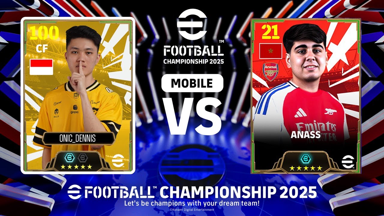 Mobile Quarter Finals | ONIC_Dennis against Tienes | eFootball&trade; CHAMPIONSHIP 2025 WORLD FINALS !!