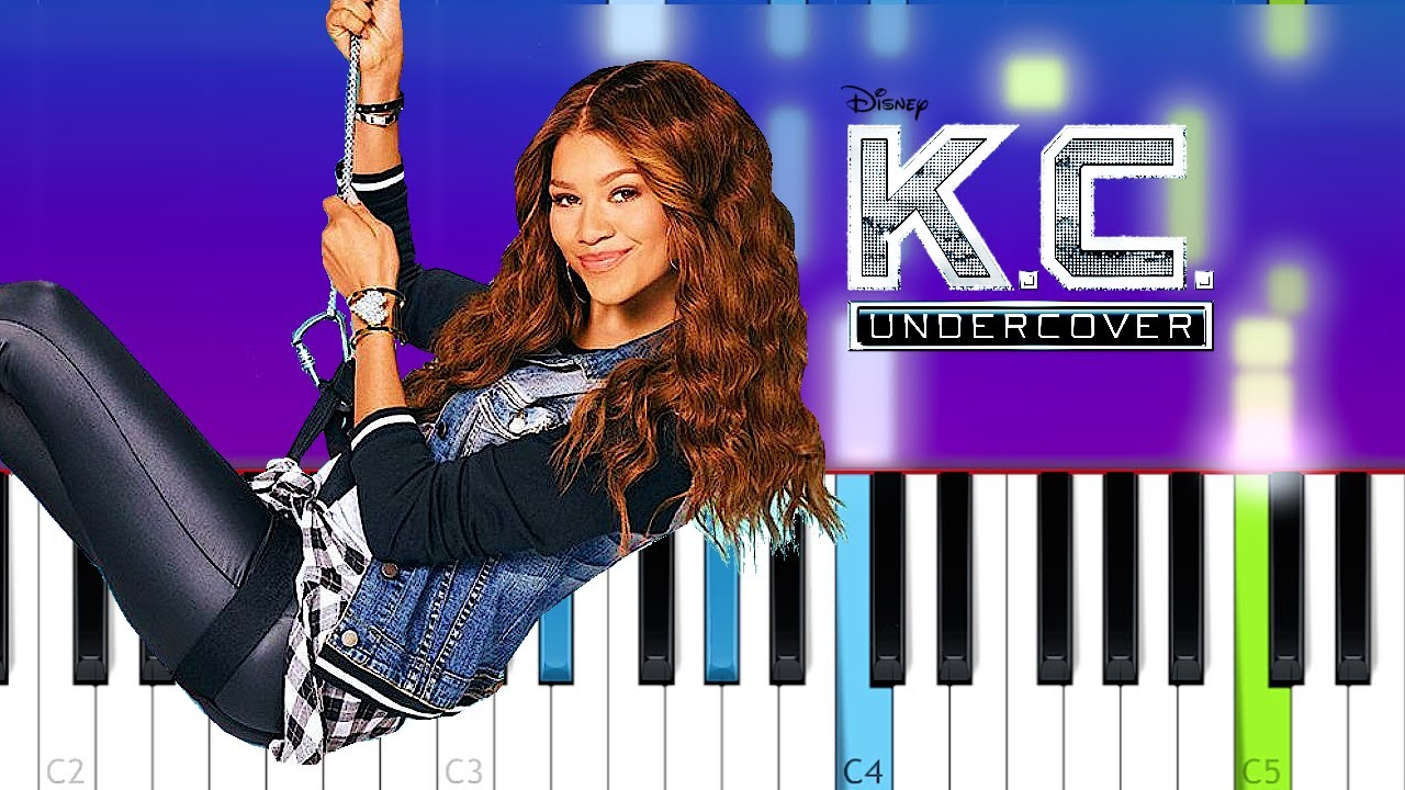 Zendaya - Keep It Undercover (Piano Tutorial)