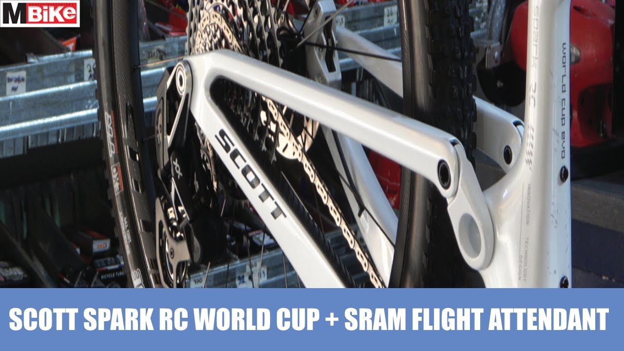Scott Spark RC World Cup + SRAM Flight Attendant