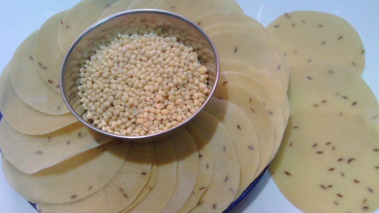 1 கப் உளுந்து போதும், உளுந்து அப்பளம் ரெடி| Urad dal ke papad| Ulundhu Appalam by To C Usha