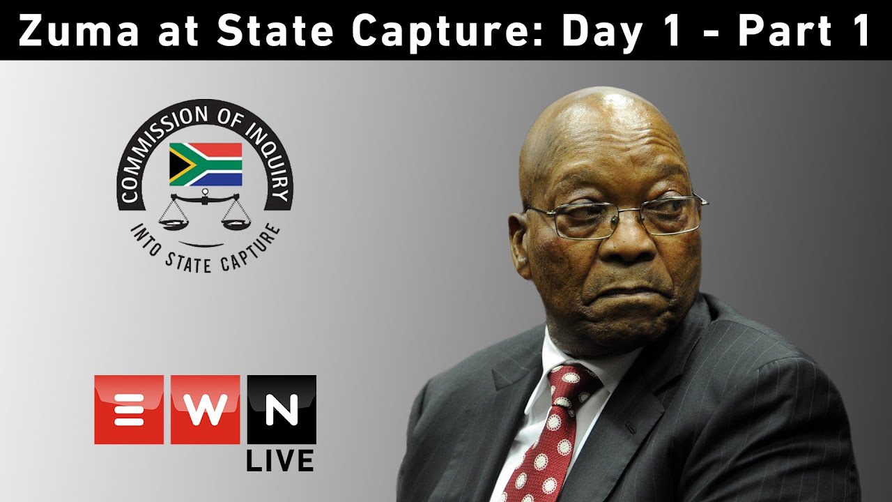 LIVE: Part 1 - Former President Jacob Zuma at the Commission into State Capture