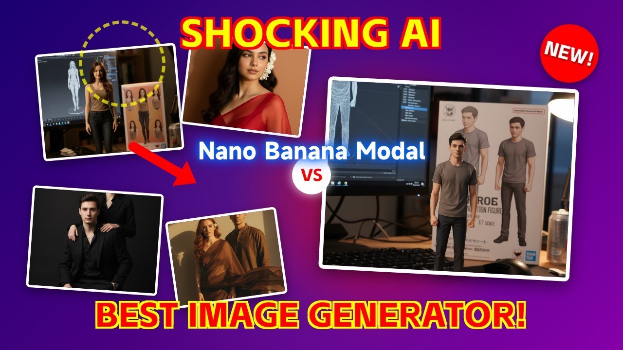 🚀 Trending Reels on Instagram – Nano Banana Image | Gemini AI Model 🚀