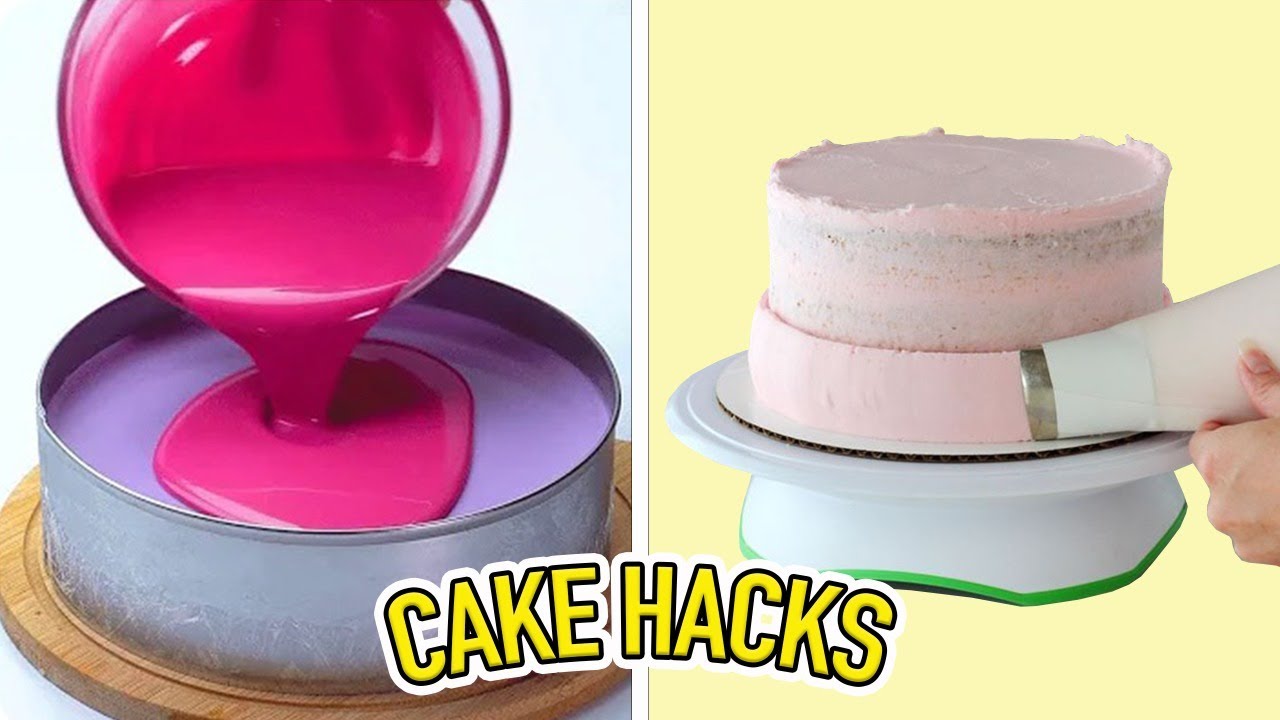 10 HACKS FÁCILES PARA DECORAR PASTELES PRICIPIANTES / BAKING DAY