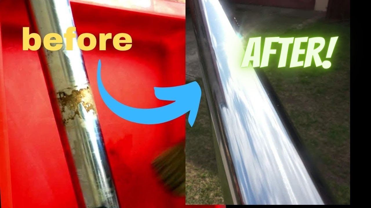 How to polish  scratched fork tubes chrome in motorbike , must do it before replace fork seals