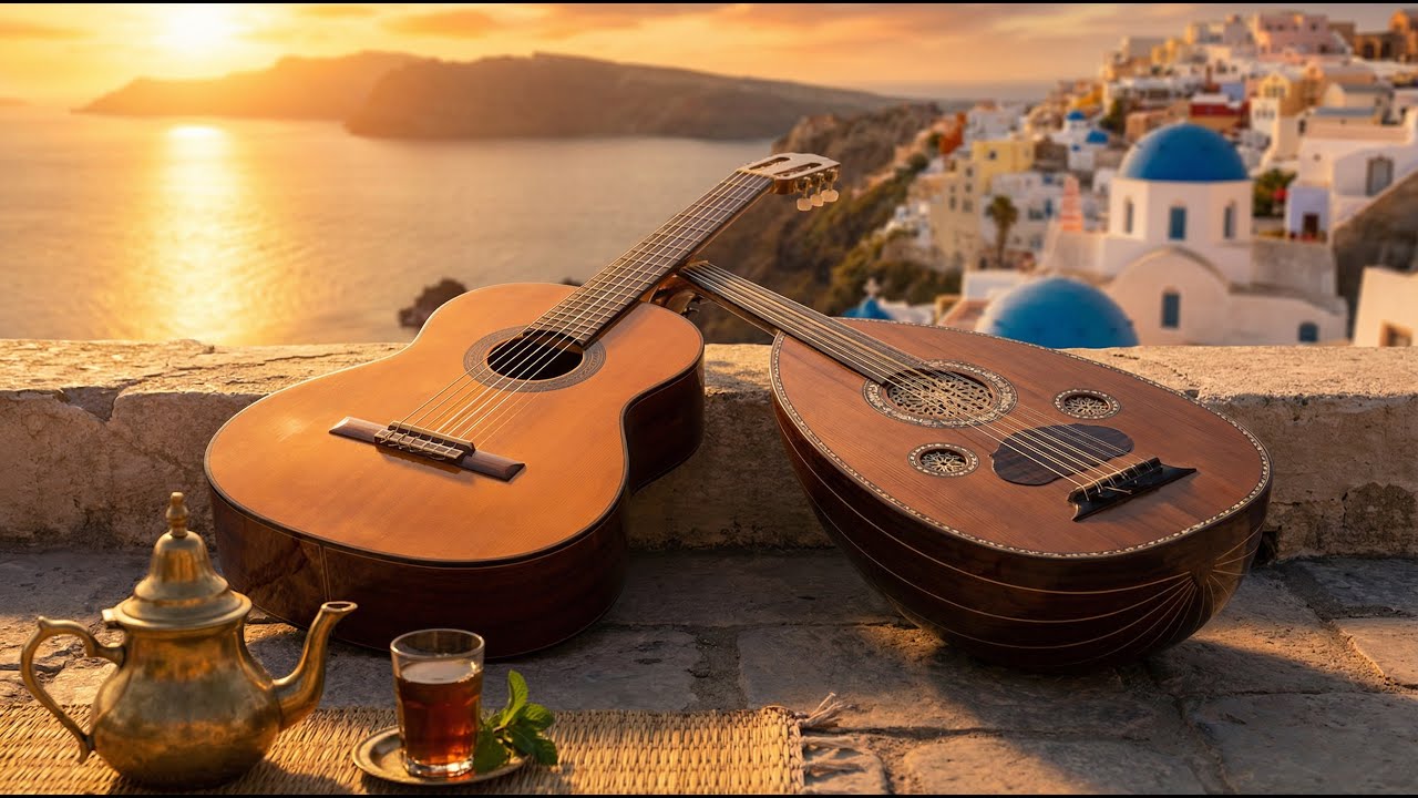 This Music Feels Like a Gentle Embrace | Spanish Flamenco Guitar & Arabic Oud Fusion