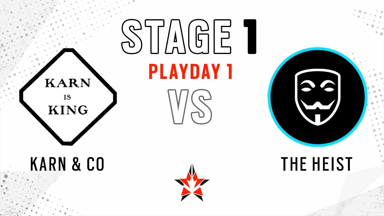Karn & Co vs The Heist // NA Challenger League - Stage 1 - Playday 1