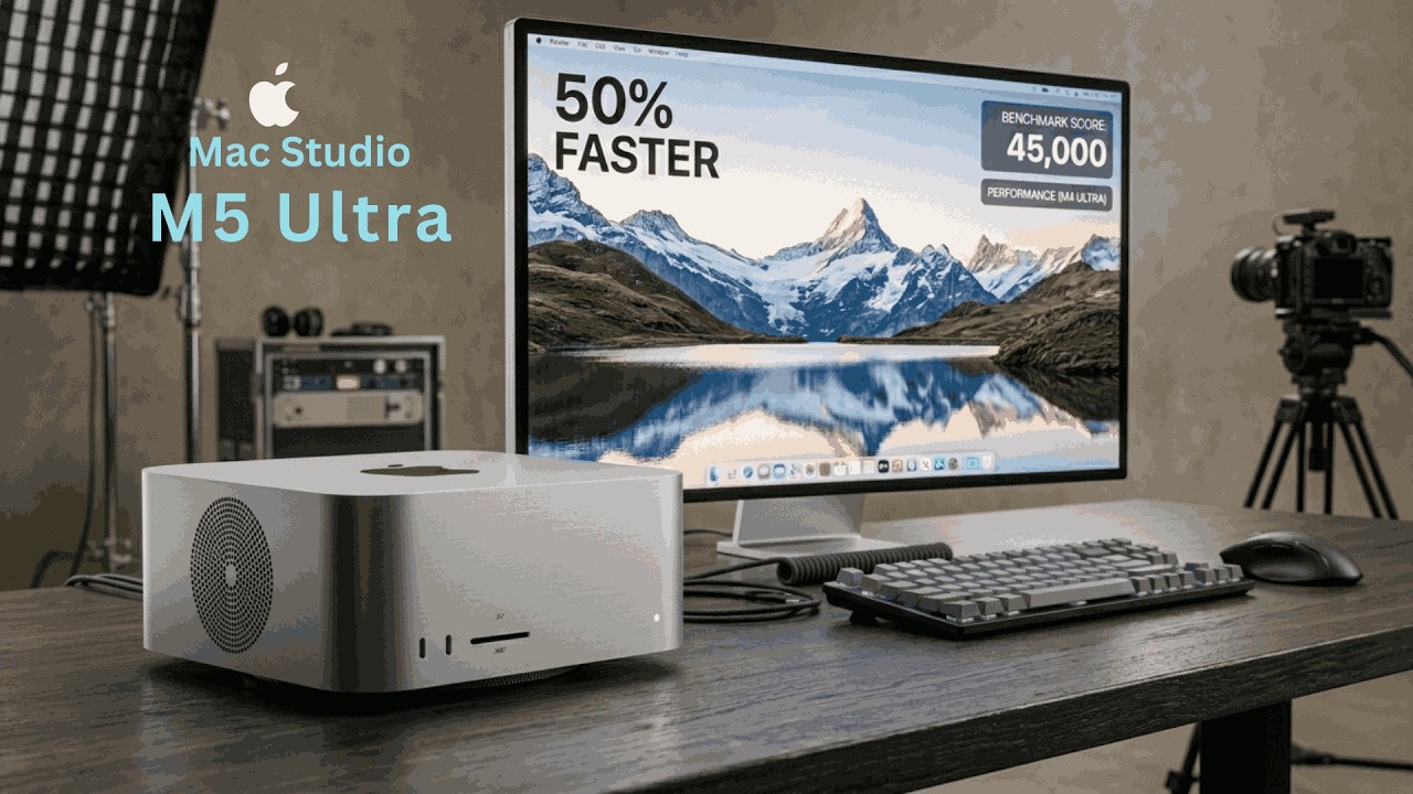 M5 Ultra Mac Studio LEAKS: 50% Faster Than M3 Ultra?! 🚀 (Benchmarks)