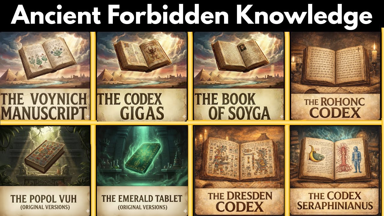 8 Ancient Texts That Describe Knowledge Beyond Their Time