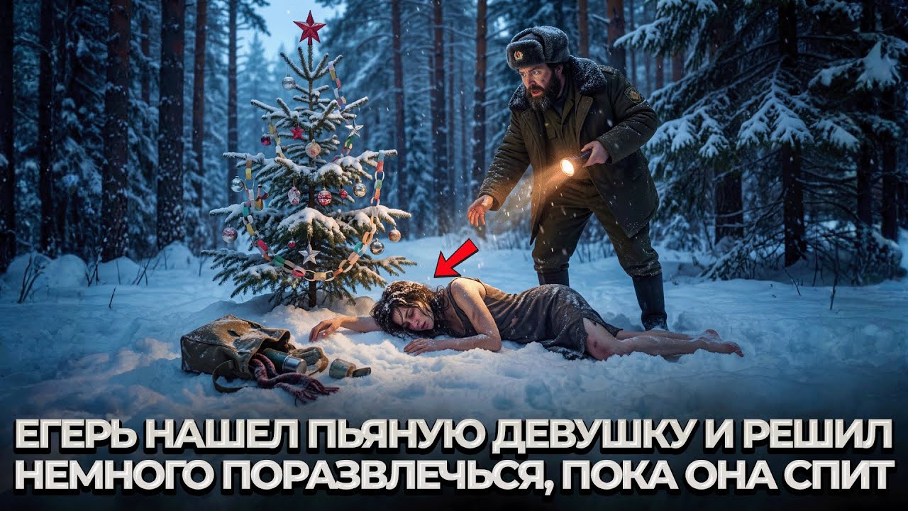 Егерь Нашел ДЕВУШКУ под ЕЛКОЙ на Новый Год в Тайге