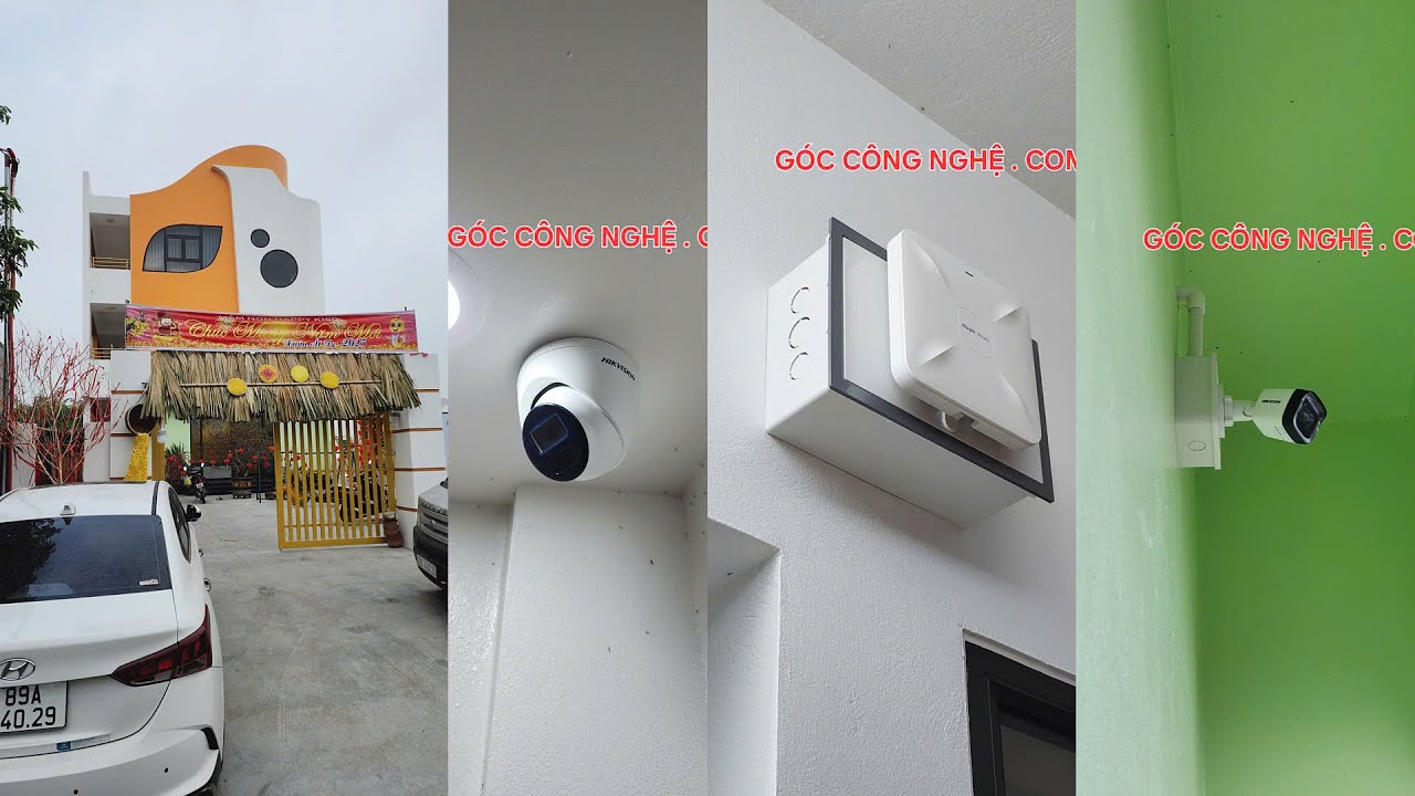 THI CÔNG COMBO CCTV CHO TRƯỜNG MẦM NON HAPPY KIDS |