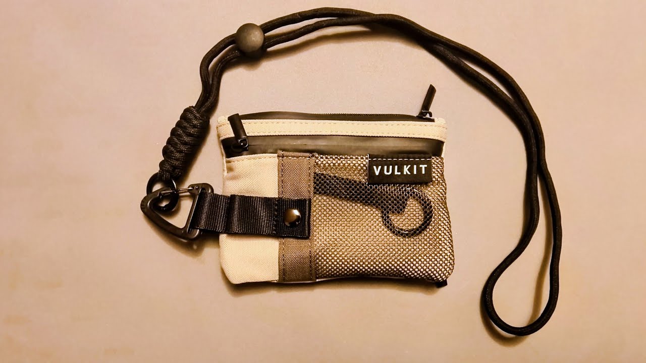 Vulkit minimalist wallet with I.D window.