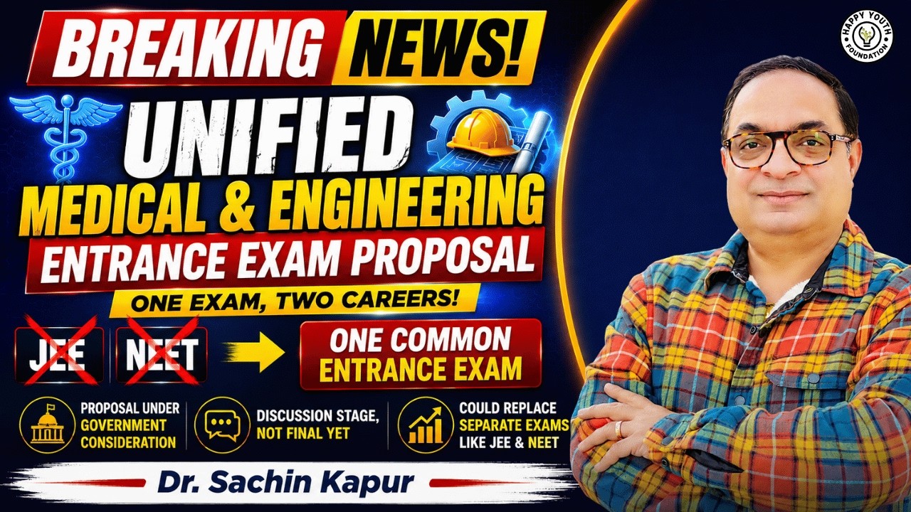 One Exam for NEET & JEE NTA New Rules, Attempt Limits & CBT Update | Hyperacademy | Dr. Sachin Kapur