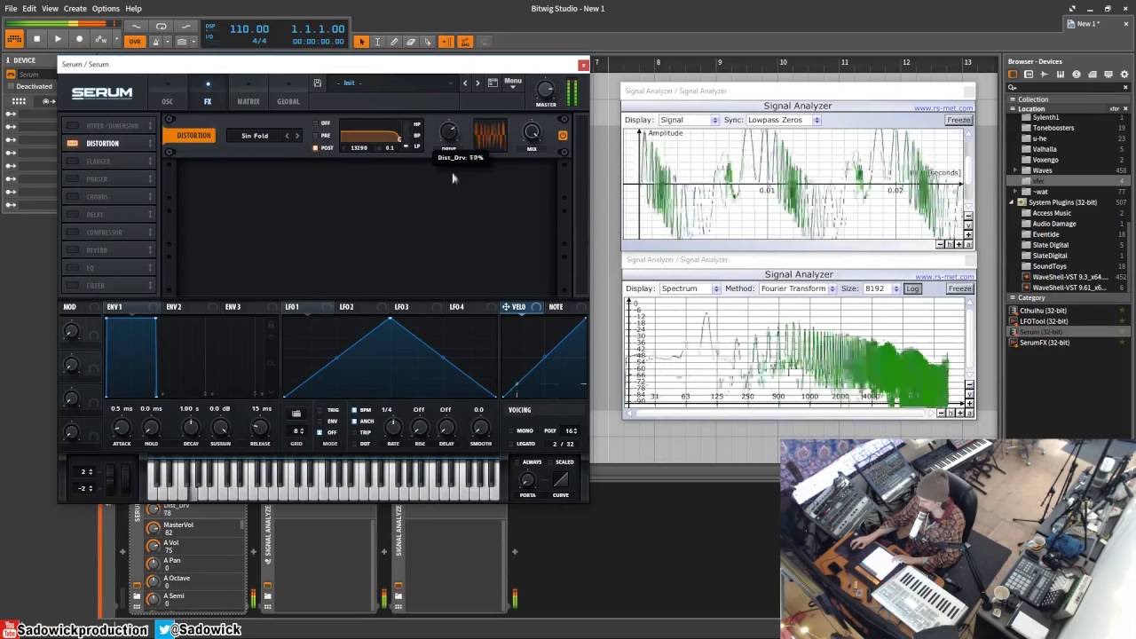 Xfer Records Serum Tutorial 08 - FX Distortion