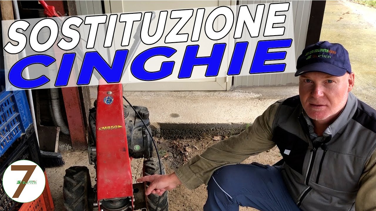 Sostituzione cinghie Falciatutto Tosaerba Eurosystem M850
