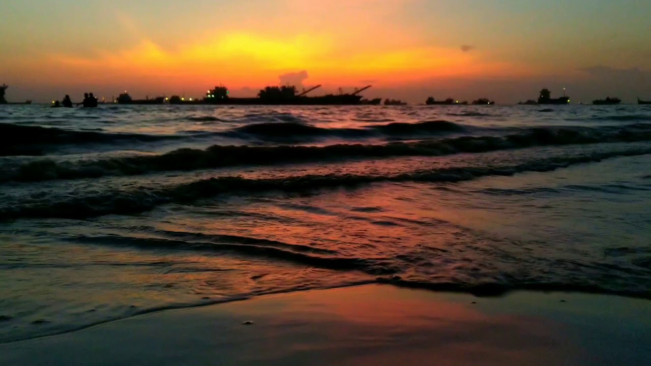 Patenga Sea beach view &hearts; Chittagong, Bangladesh