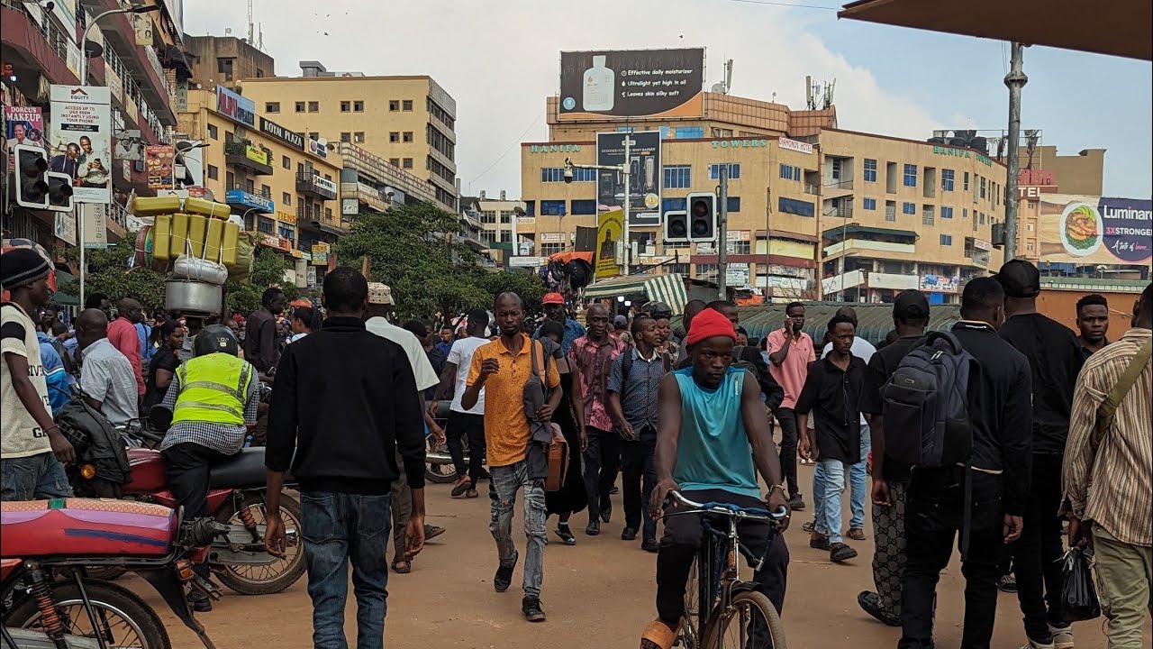 Kampala Downtown Kisenyi Where  Hustlers Never Stop,  Uganda