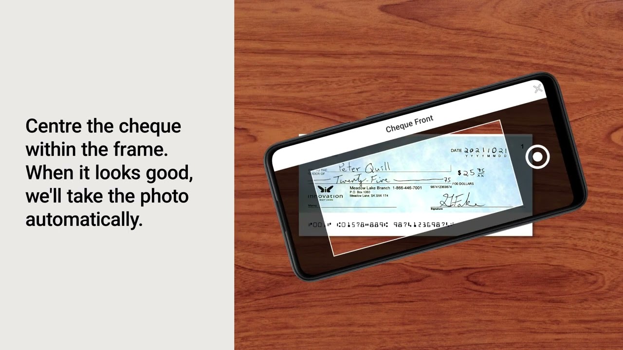 How to Deposit A Cheque