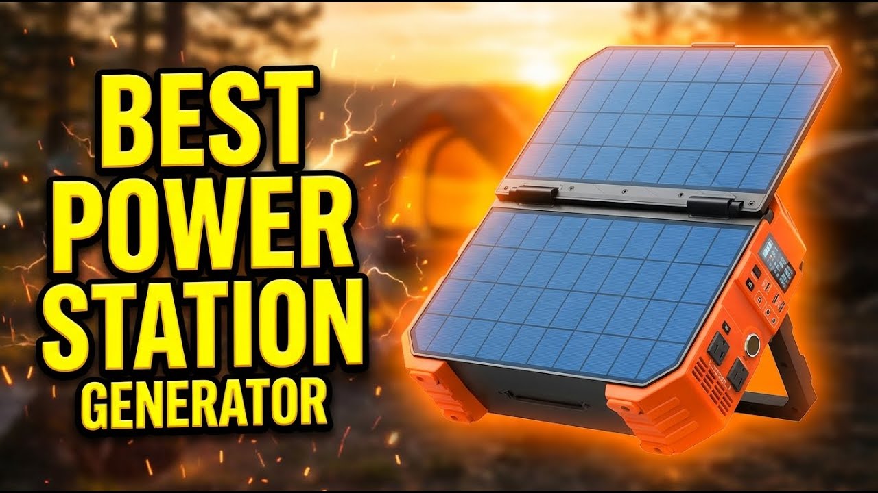 Best Power Station Generator 2026: Top 8 Portable Solar Backup Power Stations for Home & Camping