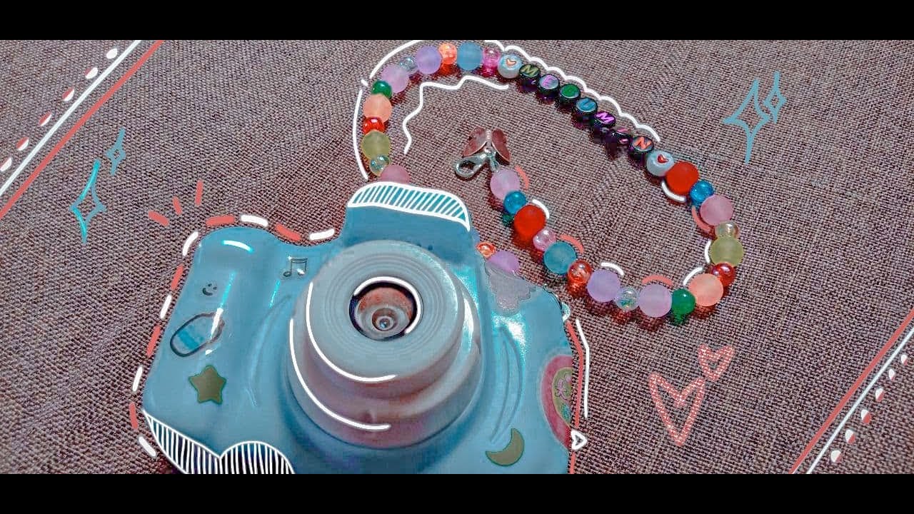 kids digital camera [unboxing + decorate]