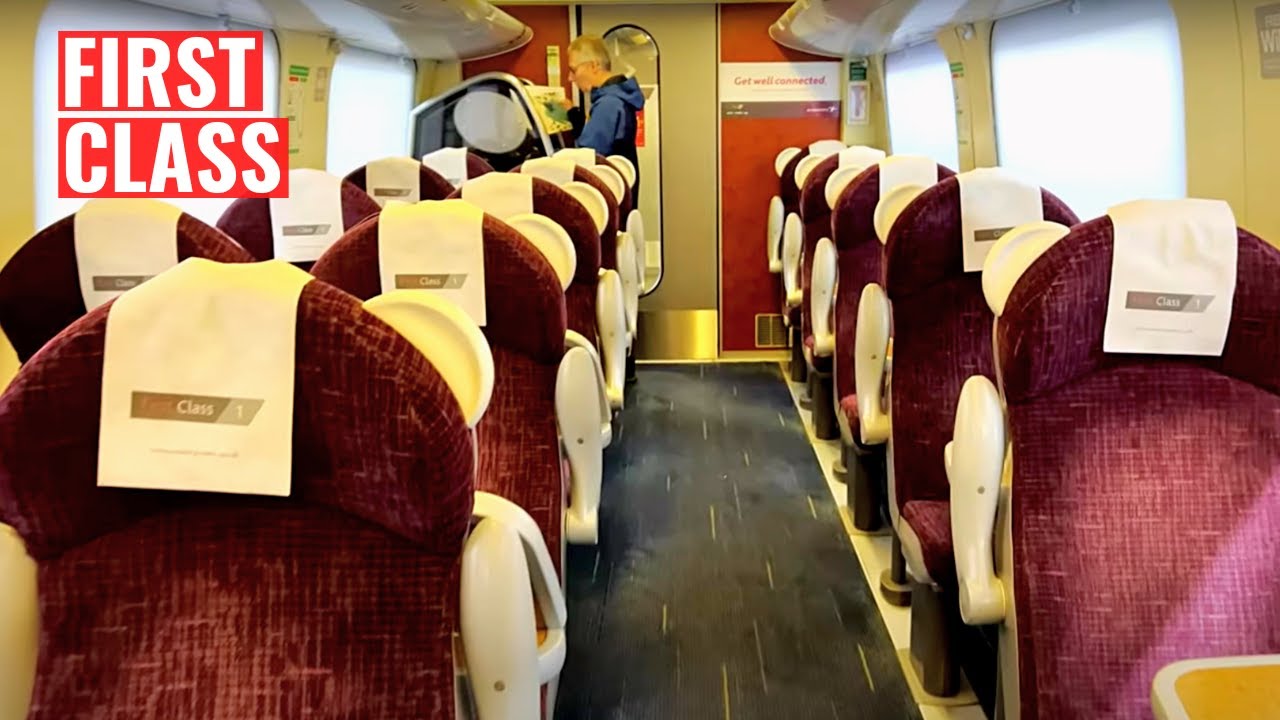 FIRST CLASS on England's West midland Train - CrossCountry