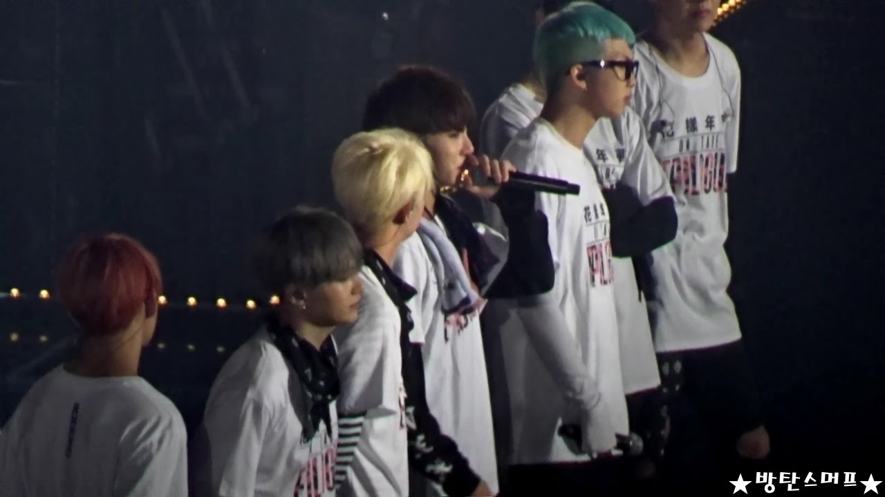 160507 방탄소년단 화양연화 on stage:epilogue-정국이가 아미에게 전하는 말(Feat.아미 눈물바다)