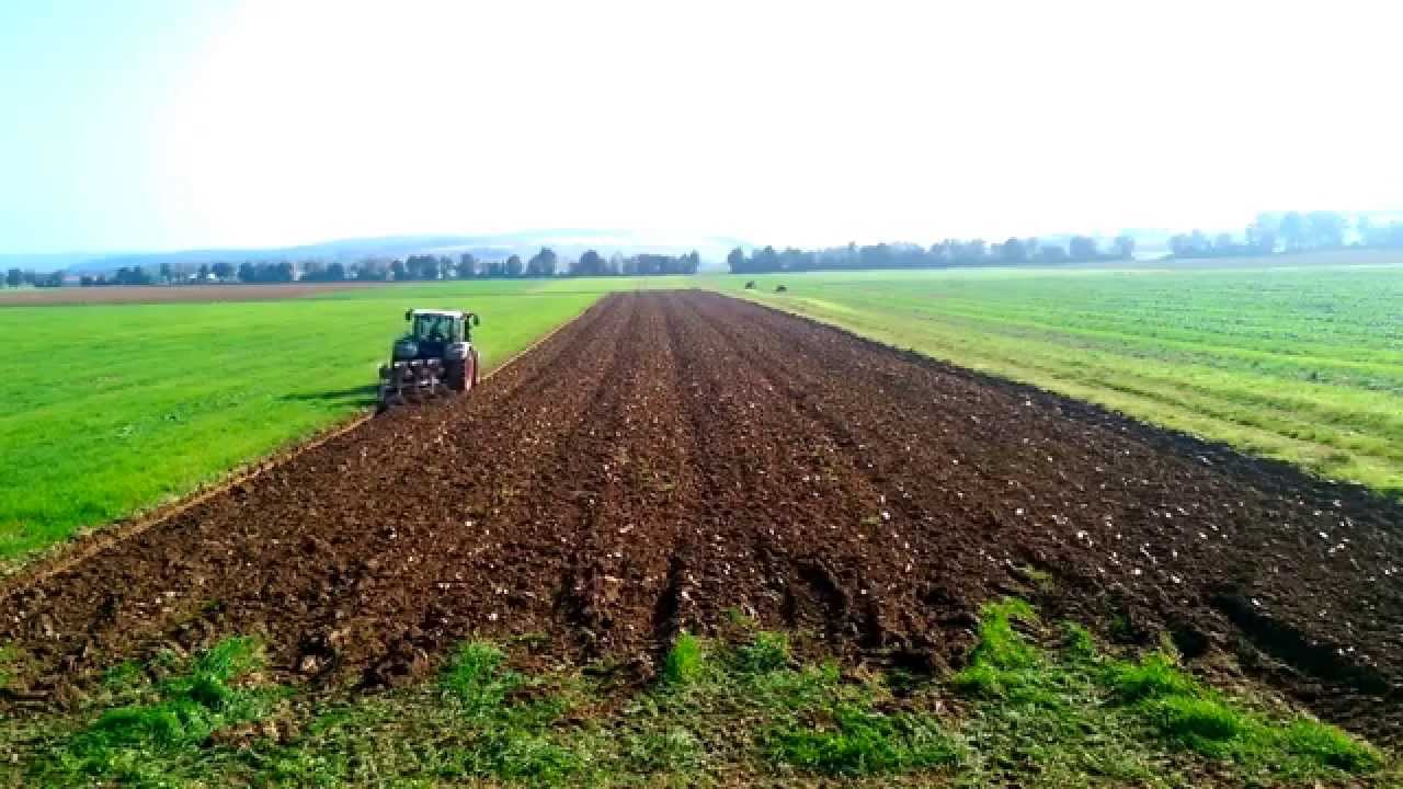 Pflügen mit Fendt Vario 714 SCR und Lemken Opal 110