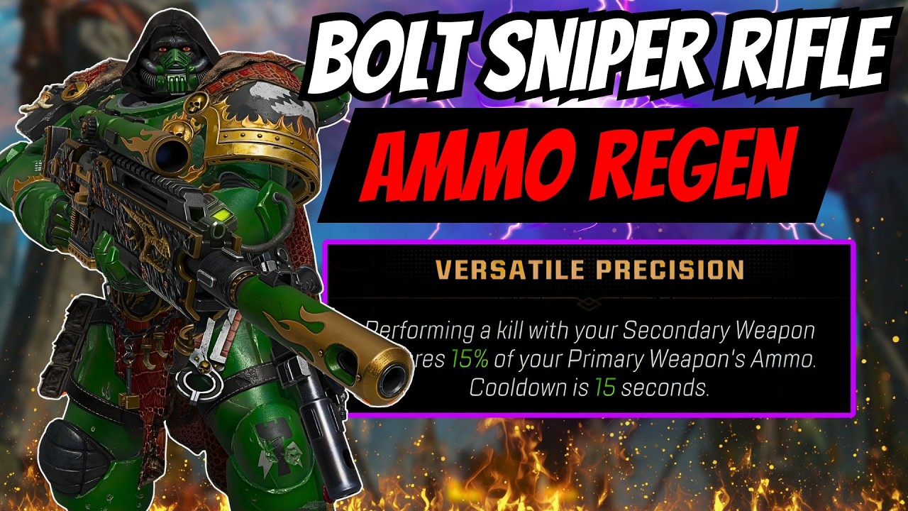 This Bolt Sniper Build Has Incredible Ammo Economy and One Shots Majoris in Space Marine 2 Patch 12
