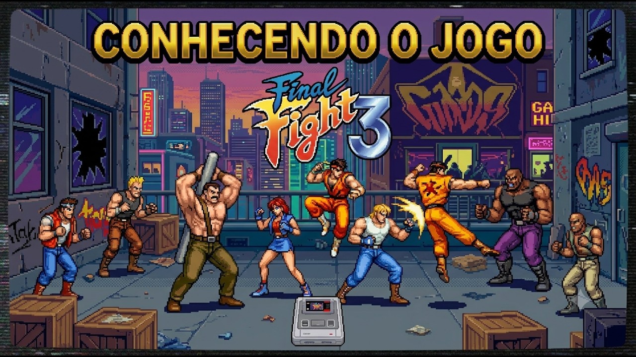 🕹️ Final Fight 3 – Super Nintendo | Gameplay Clássico – Round 3 e 4 🥊🔥