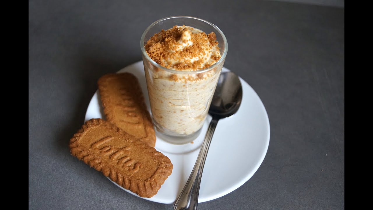 Mousse mascarpone - spéculoos facile, rapide et extra!!!