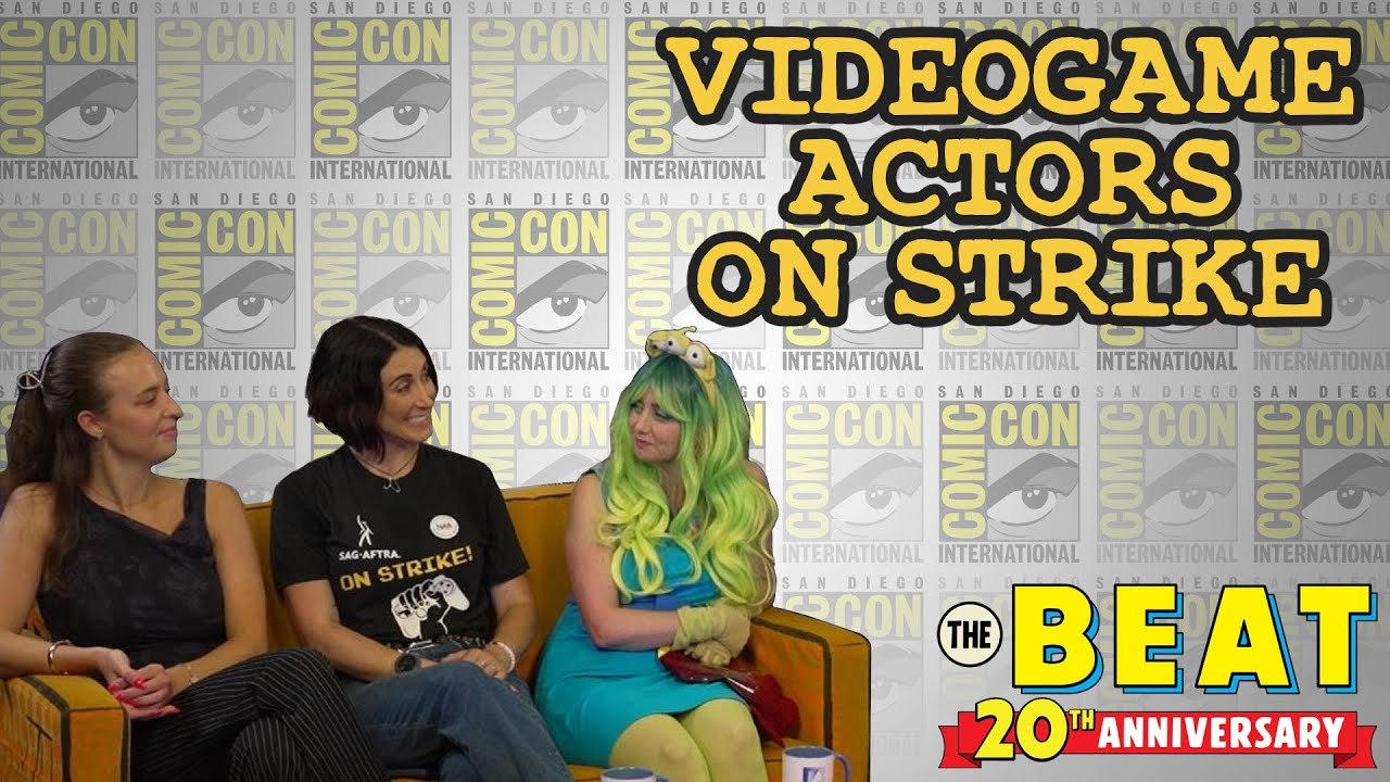 SAG-AFTRA Videogame Actors Go on Strike Part 1 | Con Daily SDCC '24