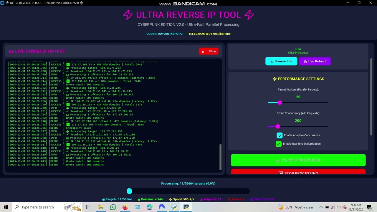 World Best Reverse IP Tool Ultra Fast Hidden Domains Finder 2026