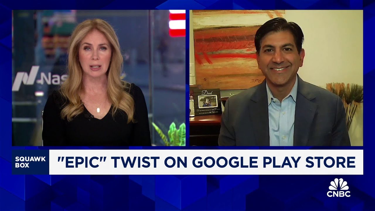 Former White House CTO Aneesh Chopra on Epic Games' antitrust win against Google