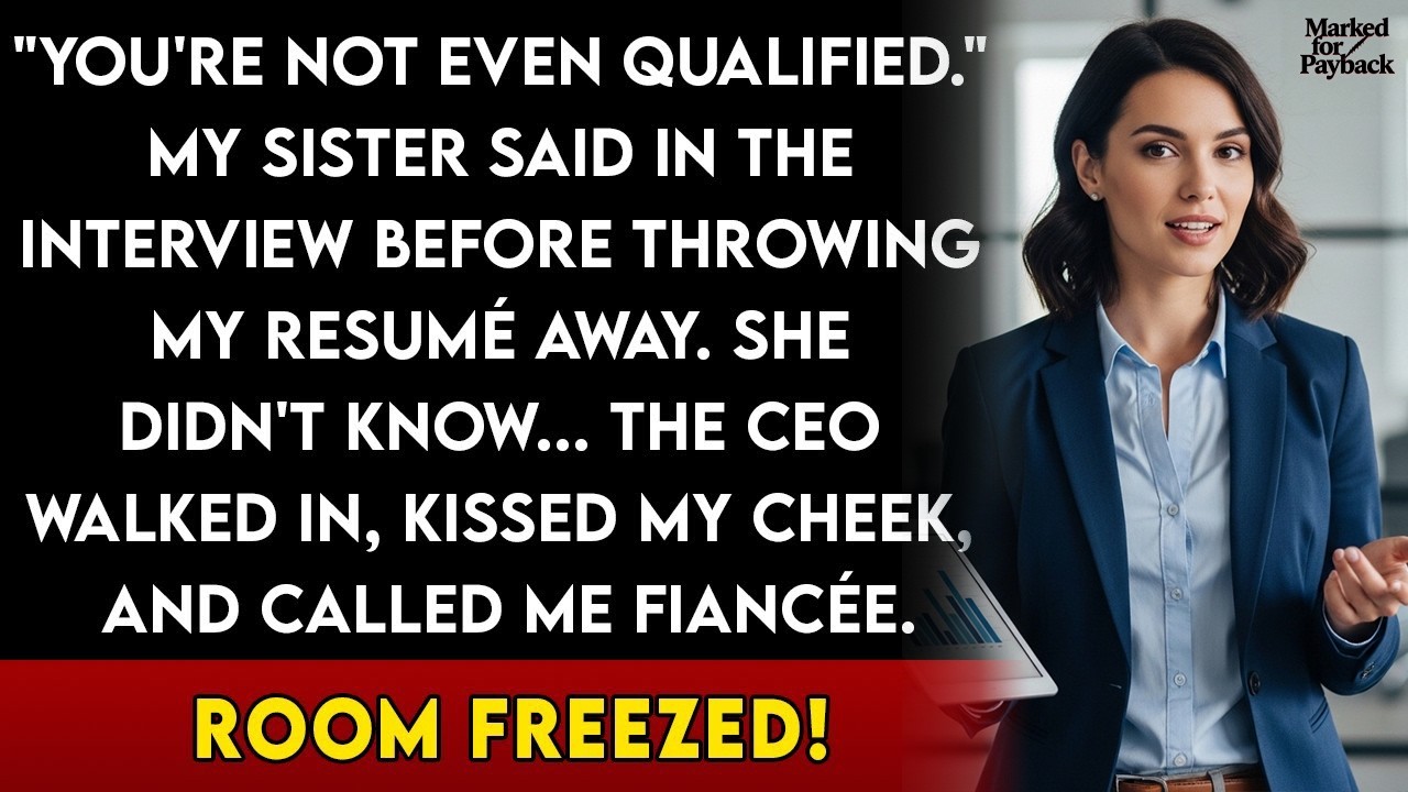 My Sister Mocked Me During A Job Interview—Until She Realized My Fiancé Was Running The Company