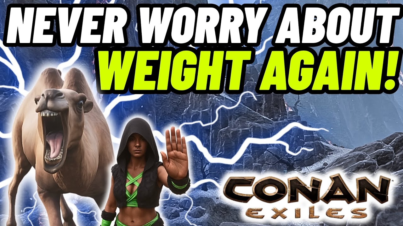 Never worry about weight again! Best Support pet in Conan Exiles 2025