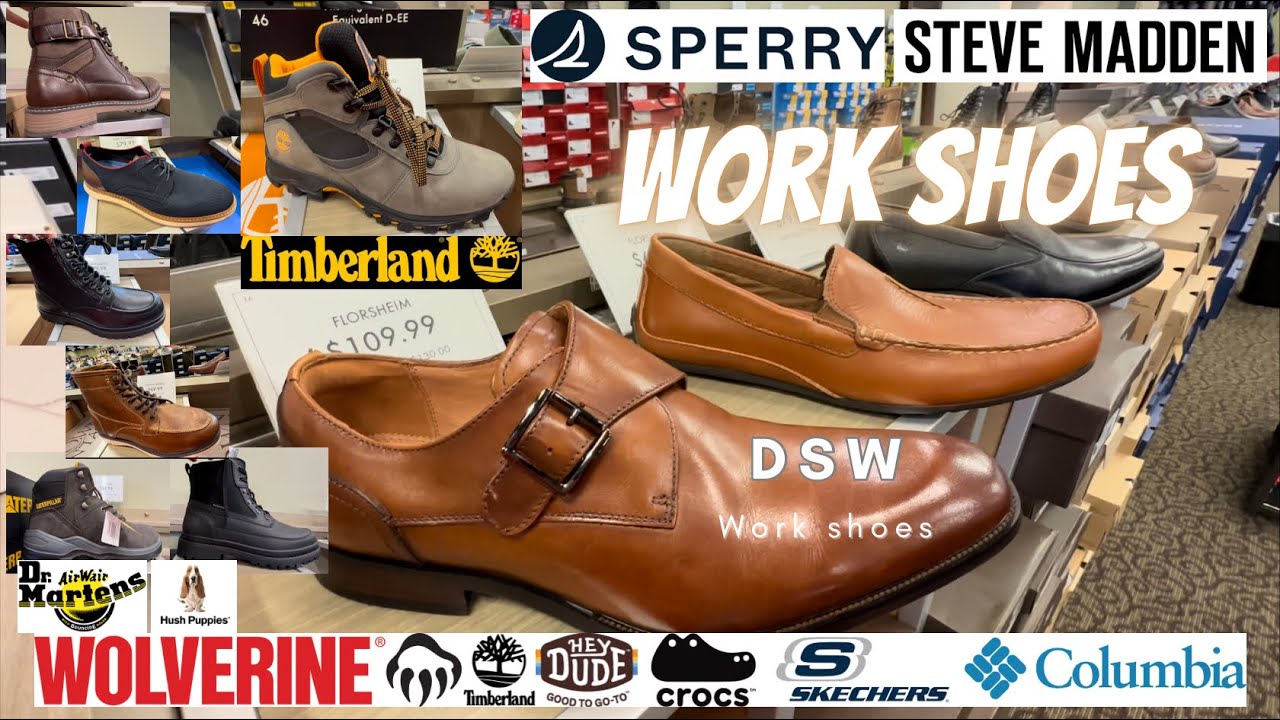 MEN WORK SHOES AT DSW