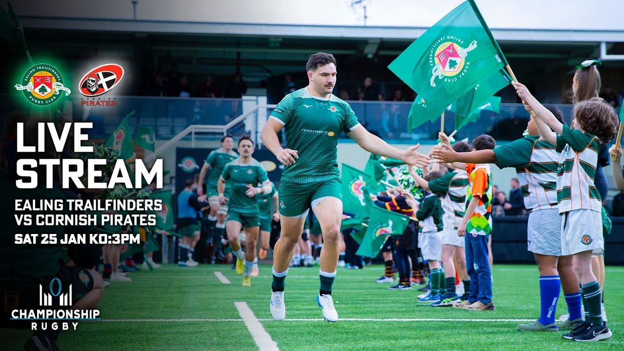 Live Championship Rugby | Ealing Trailfinders v Cornish Pirates