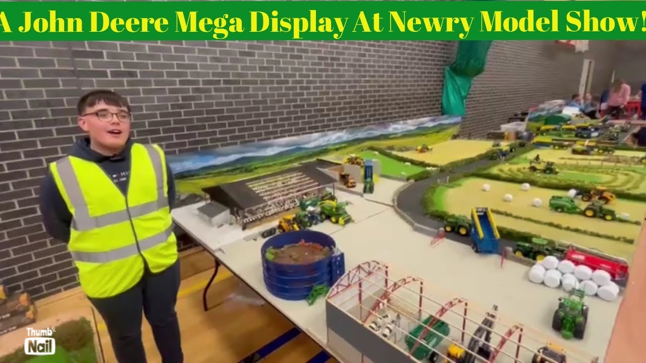 WE TALK TO JAMES GRANT OF NEWRY MODEL SHOW AND HIS MEGA 1/32 MODEL FARM DIORAMA DISPLAY!