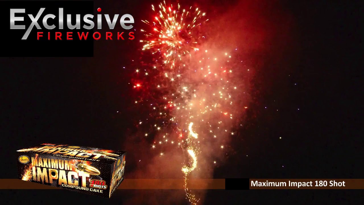 MAXIMUM IMPACT (180) | Exclusive Fireworks