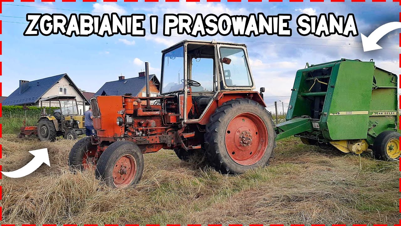 oporowe akcje na dzierżawie 🤯 JUMZ i Ursus w akcji czyli sianokosy 2023 ✔  RzP