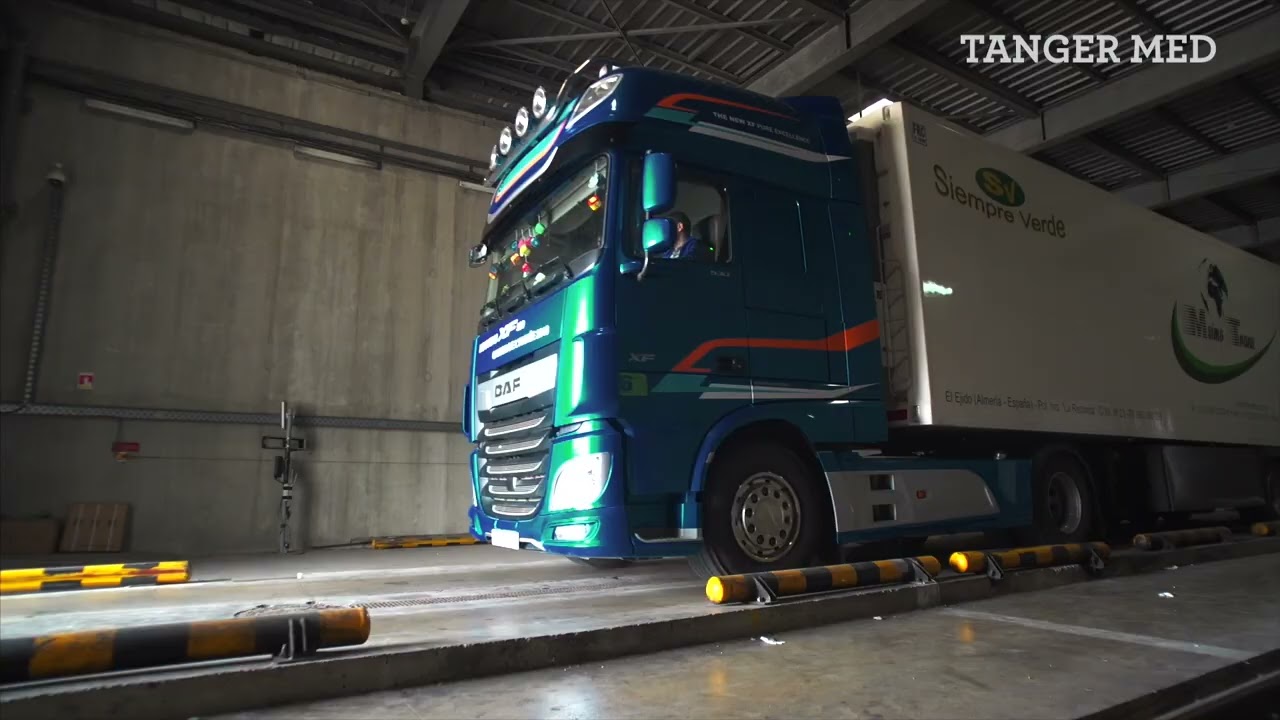 Trucks Activity in Tanger Med