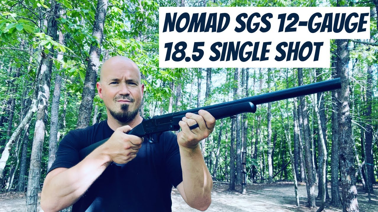 ATI Nomad SGS 12 GA Single Shot 18.5